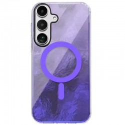 Чохол TPU Shiny Mountain (MagFit) для Samsung Galaxy S26  Purple - 00000083987_6