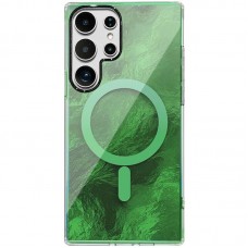 Чохол TPU Shiny Mountain (MagFit) для Samsung Galaxy S26 Ultra  Green - 00000083988_3