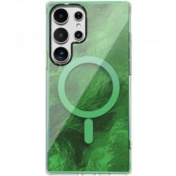 Чохол TPU Shiny Mountain (MagFit) для Samsung Galaxy S26 Ultra  Green - 00000083988_3