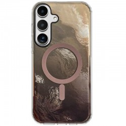 Чохол TPU Shiny Mountain (MagFit) для Samsung Galaxy S26  Chocolate - 00000083987_2