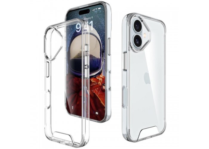 Чохол TPU Space Case transparent для Apple iPhone 17 (6.3