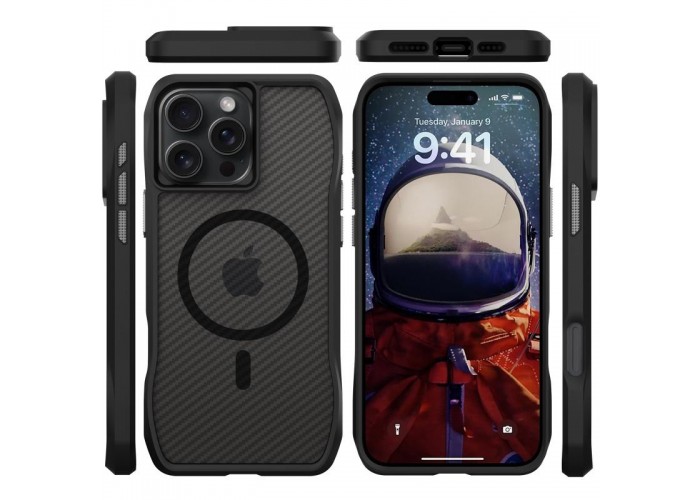 Чохол TPU Space Octagon with MagSafe для Apple iPhone 16 Pro Max (6.9