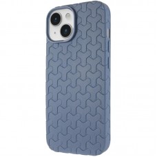 Чохол TPU Weaving для Apple iPhone 15 (6.1")  Blue - 00000074857_2