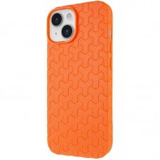 Чохол TPU Weaving для Apple iPhone 15 (6.1")  Orange - 00000074857_4