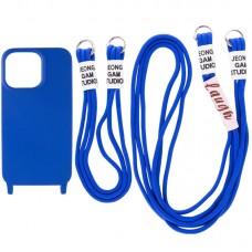 Чохол TPU two straps California для Apple iPhone 11 Pro (5.8")  Синій / Iris - 00000055807_9
