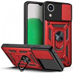 Чохол Ummi Camshield Serge Ring для Samsung Galaxy A03 Core  Червоний - 00000080747_4