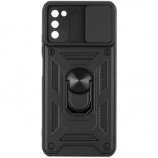 Чохол Ummi Camshield Serge Ring для Samsung Galaxy A03s  Чорний - 00000080748_7
