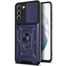 Чохол Ummi Camshield Serge Ring для Samsung Galaxy S21  Синій / Navy - 00000080740_6