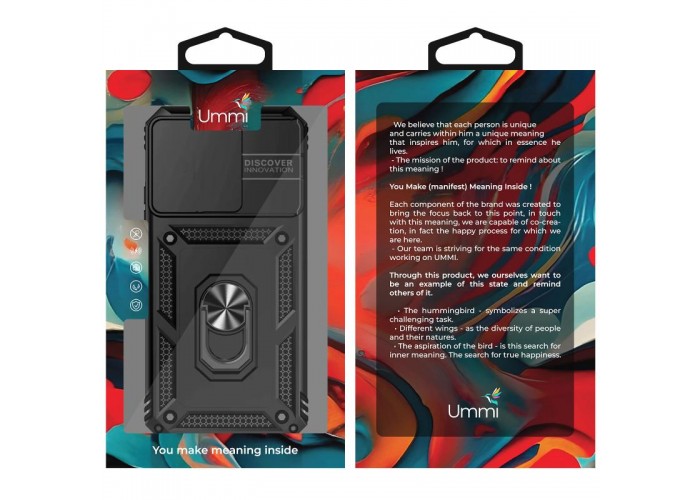 Чохол Ummi Camshield Serge Ring для Xiaomi Redmi 15C (Global) / Poco C85 (Global)