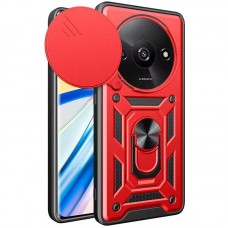 Чохол Ummi Camshield Serge Ring для Xiaomi Redmi A3 / A3x  Червоний - 00000080801_4