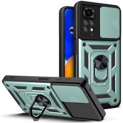 Чохол Ummi Camshield Serge Ring для Xiaomi Redmi Note 11 (Global) / Note 11S  Зелений - 00000080730_2