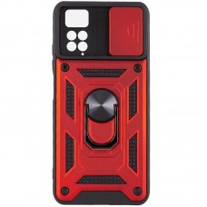 Чохол Ummi Camshield Serge Ring для Xiaomi Redmi Note 11 Pro 4G/5G/Note 11E Pro/ 12 Pro 4G  Червоний - 00000080731_4