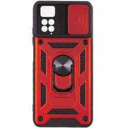 Чохол Ummi Camshield Serge Ring для Xiaomi Redmi Note 11 Pro 4G/5G/Note 11E Pro/ 12 Pro 4G  Червоний - 00000080731_4