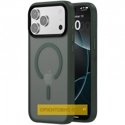 Чохол Ummi Colorful with MagSafe для Apple iPhone 17 Air (6.5")  Зелений / Dark Green - 00000082684_1
