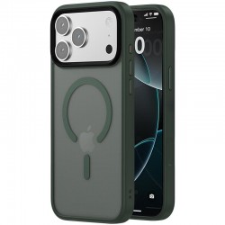 Чохол Ummi Colorful with MagSafe для Apple iPhone 17 Pro (6.3")  Зелений / Dark Green - 00000082685_1