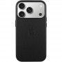 Чохол шкіряний Leather Case (AA) with MagSafe and Animation для Apple iPhone 17 Pro (6.3