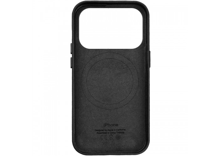Чохол шкіряний Leather Case (AA) with MagSafe and Animation для Apple iPhone 17 Pro (6.3