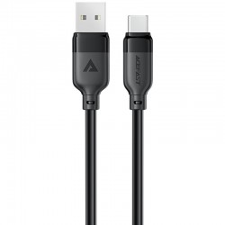 Дата кабель Acefast C16-04 USB to Type-C 3A (1.2m)  Black - 00000086096_1