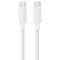 Дата кабель Acefast C18-03 Type-C to Type-C 60W (1.2m)  White - 00000086097_3