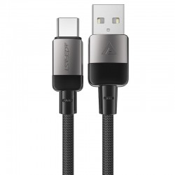 Дата кабель Acefast C9-04 USB to Type-C 3A (1.2m)  Black - 00000088096_1