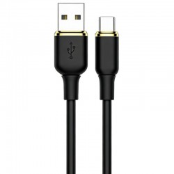 Дата кабель Amaya C89 USB to Type-C 3A (1m)  Black - 00000084611_1