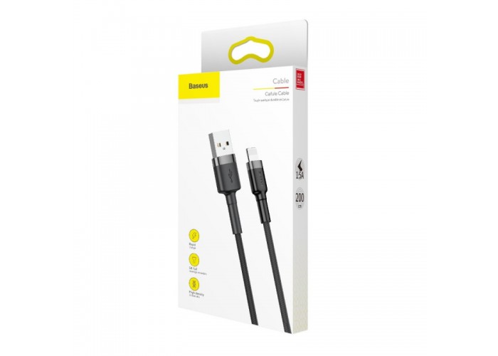 Дата кабель Baseus Cafule Lightning Cable 1.5A (2m) (CALKLF-C)