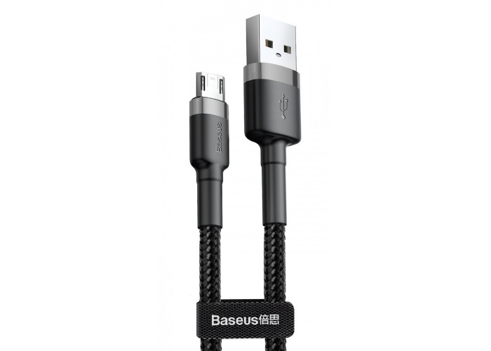 Дата кабель Baseus Cafule MicroUSB Cable 1.5A (2m) (CAMKLF-C)