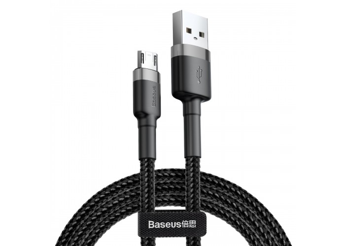 Дата кабель Baseus Cafule MicroUSB Cable 1.5A (2m) (CAMKLF-C)