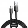Дата кабель Baseus Cafule MicroUSB Cable 1.5A (2m) (CAMKLF-C)