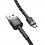 Дата кабель Baseus Cafule MicroUSB Cable 1.5A (2m) (CAMKLF-C)