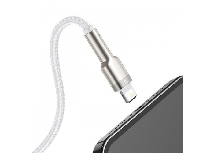 Дата кабель Baseus Cafule Series Metal USB to Lightning 2.4A (1m) (CALJK-A0)
