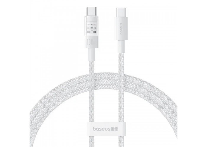 Дата кабель Baseus Gem Fast Charging Type-C to Type-C 100W (1m) (P10373000111)