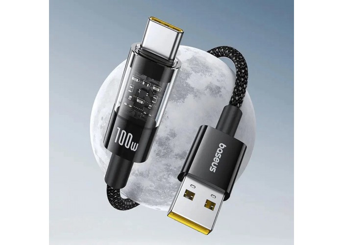 Дата кабель Baseus Gem Fast Charging USB to Type-C 100W (1m) (P10373002211)