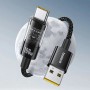 Дата кабель Baseus Gem Fast Charging USB to Type-C 100W (1m) (P10373002211)