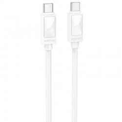 Дата кабель Borofone BX109 Type-C to Type-C 60W (1m)  White - 00000087716_1