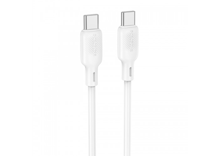 Дата кабель Borofone BX113 Lenny Type-C to Type-C 60W (1m)