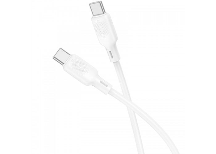 Дата кабель Borofone BX113 Lenny Type-C to Type-C 60W (1m)