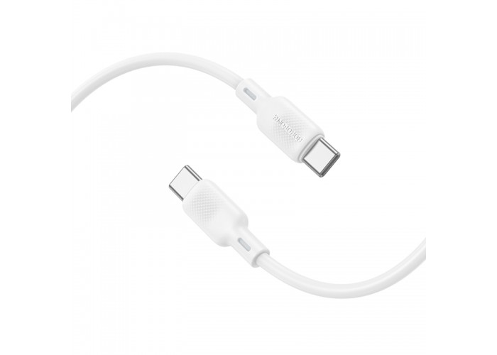 Дата кабель Borofone BX113 Lenny Type-C to Type-C 60W (1m)