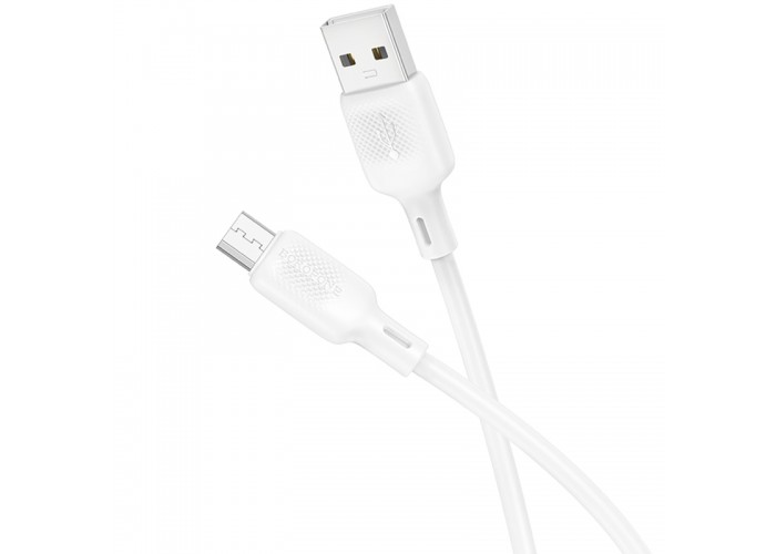 Дата кабель Borofone BX113 Lenny USB to MicroUSB 2.4A (1m)