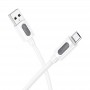 Дата кабель Borofone BX114 Structure USB to MicroUSB 2.4A (1m)