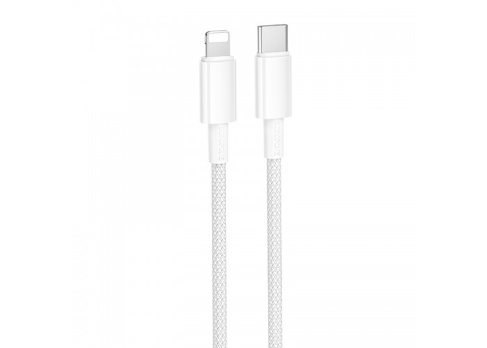 Дата кабель Borofone BX117 Source Type-C to Lightning 27W (1m)
