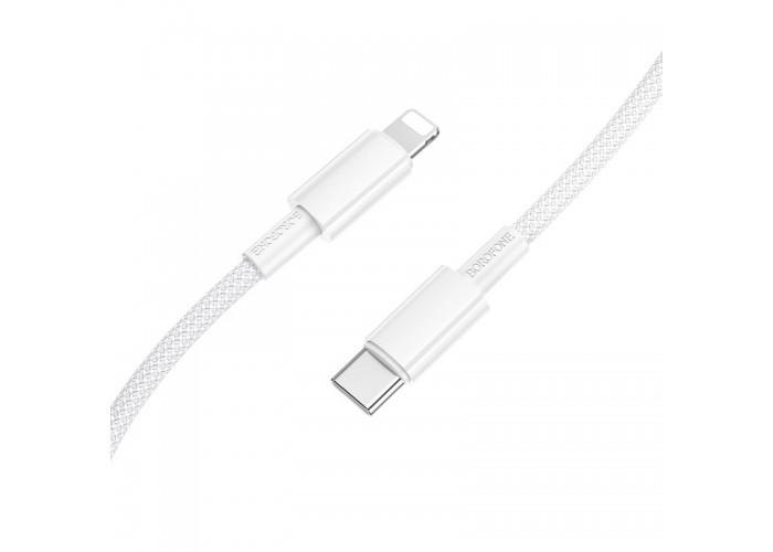 Дата кабель Borofone BX117 Source Type-C to Lightning 27W (1m)