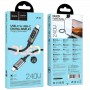 Дата кабель Hoco U148 Lord with display Type-C to Type-C 100W (1.2m)