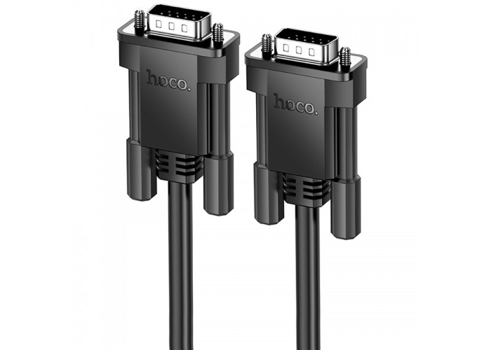 Дата кабель Hoco US11 VGA male to VGA male HD (1m)