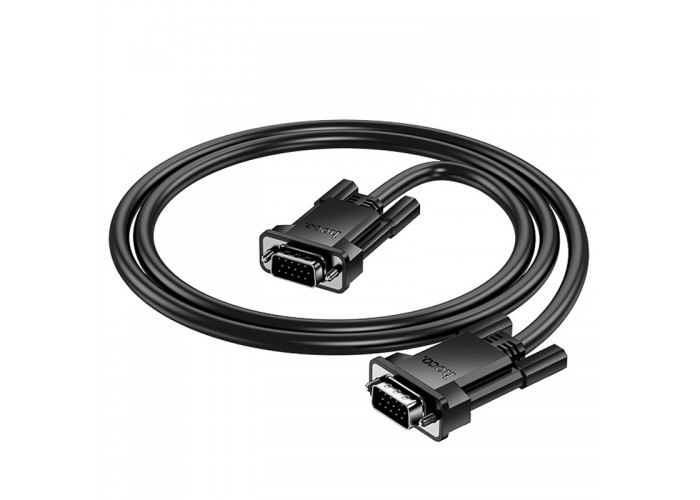 Дата кабель Hoco US11 VGA male to VGA male HD (1m)