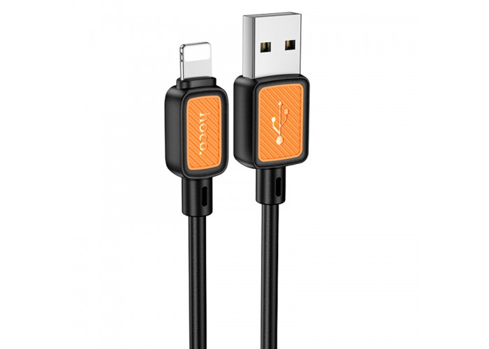 Дата кабель Hoco X108 Benefit USB to Lightning 2.4A (1m)