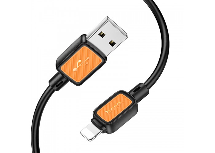 Дата кабель Hoco X108 Benefit USB to Lightning 2.4A (1m)