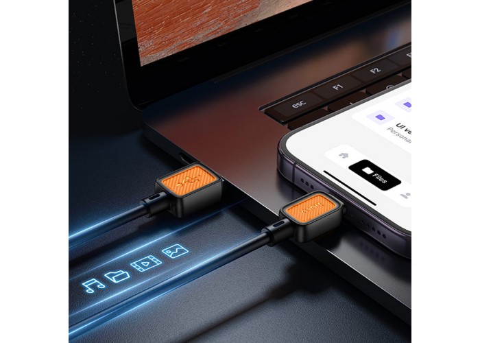 Дата кабель Hoco X108 Benefit USB to Lightning 2.4A (1m)