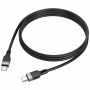 Дата кабель Hoco X109 Energy silicone Type-C to Type-C 60W (1m)