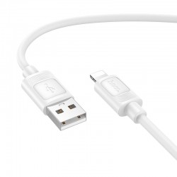 Дата кабель Hoco X122 Benefit USB to Lightning 2.4A (1m)  White - 00000085494_1